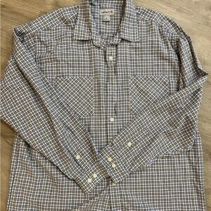 Carhartt Mens Plaid Long Sleeve